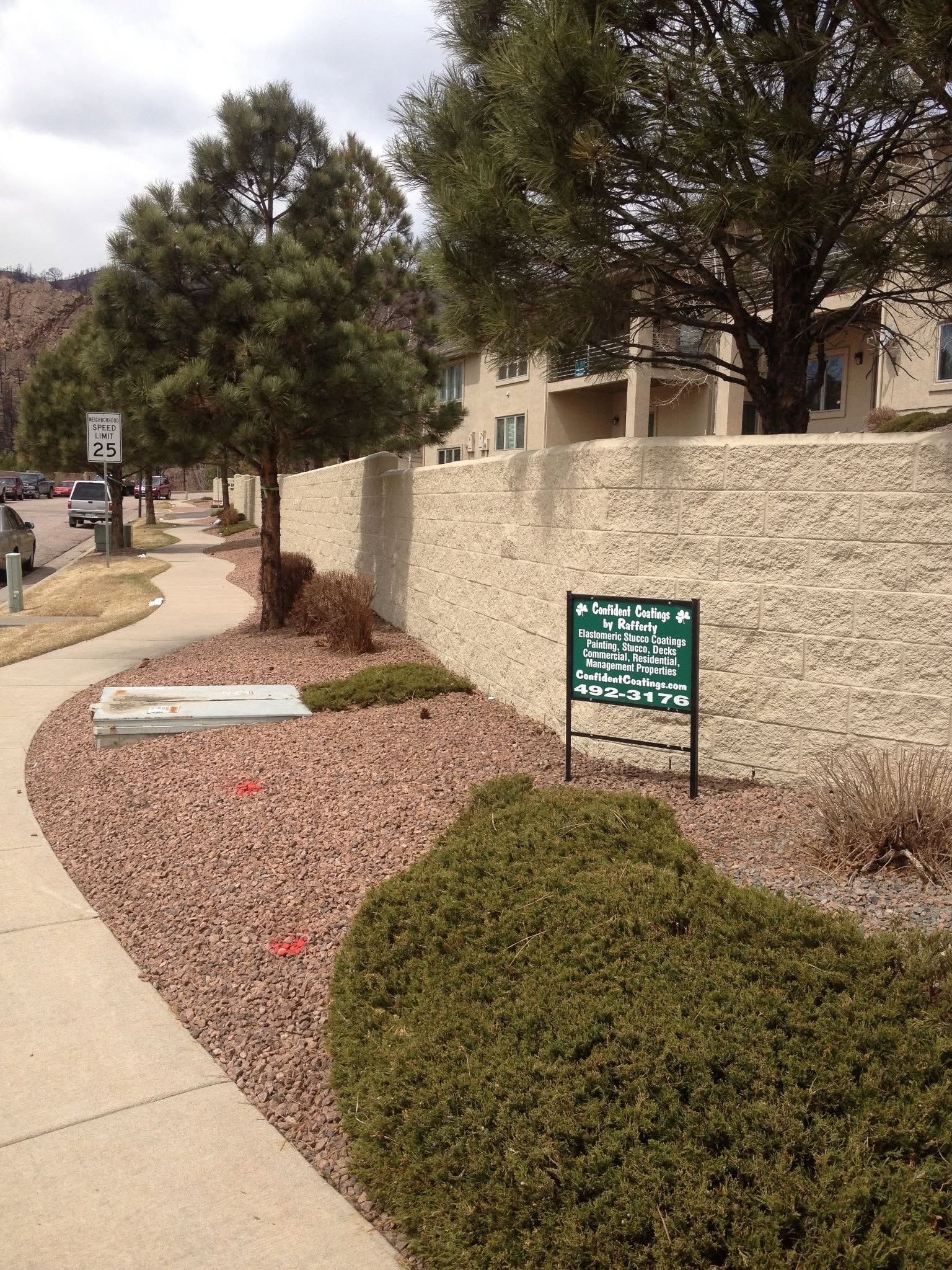 Confident Coatings booth at a Colorado Springs home show
