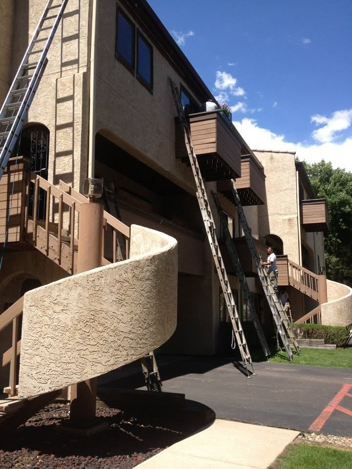 Multi-story exterior coating project in Castle Rock, CO — Confident Coatings