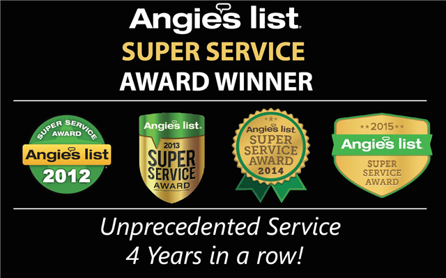 Angie's List Awards for Confident Coatings